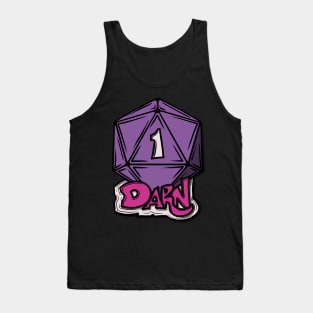 Darn - Purple Tank Top